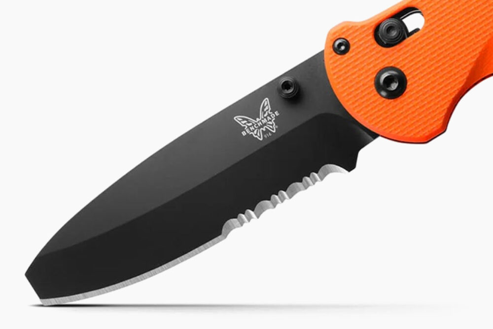 Benchmade Triage blade detail