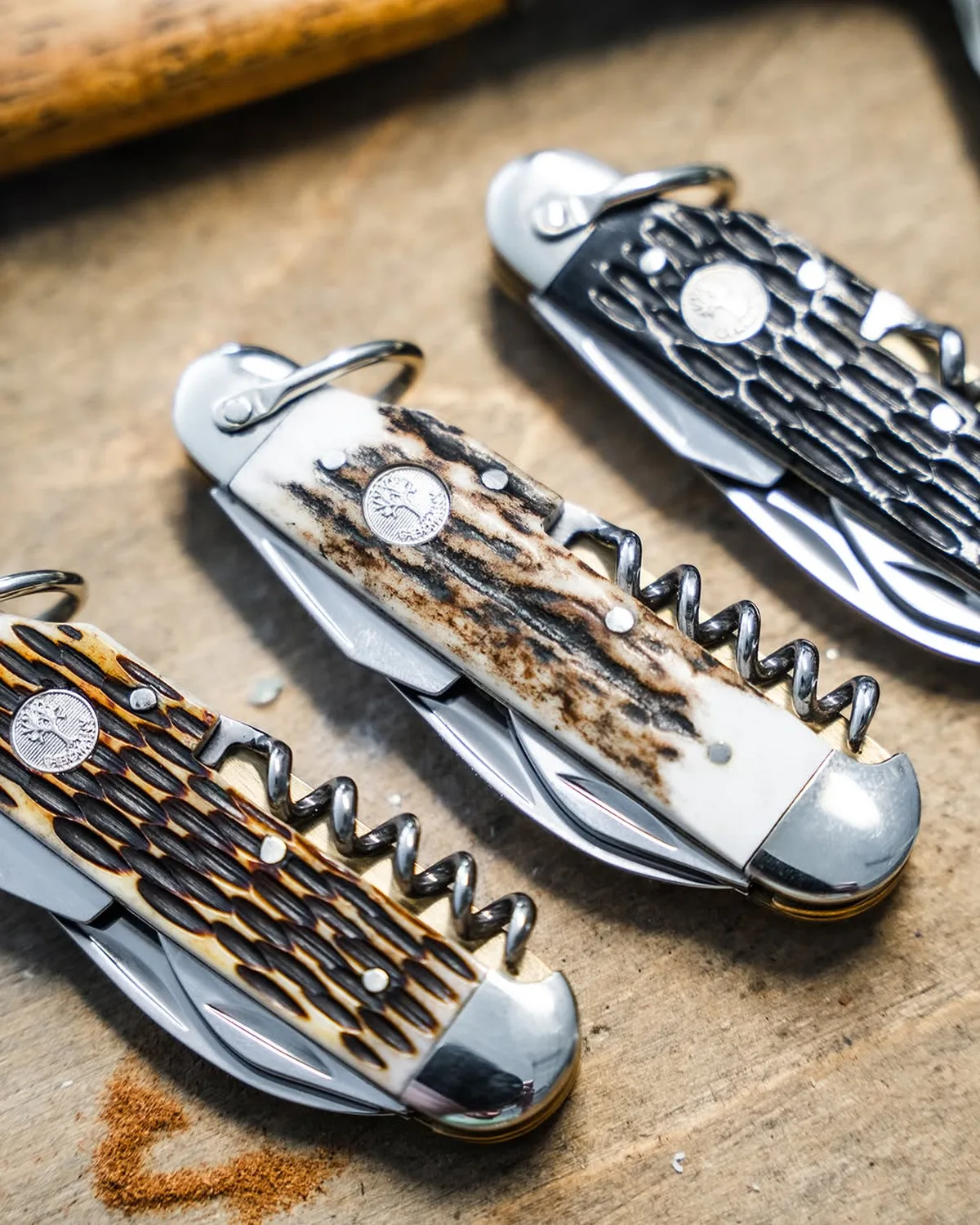 Böker Treebrand Camp Knife in three handle variants