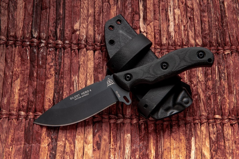 Silent Hero 4 Knife - TOPS Knives Tactical OPS USA