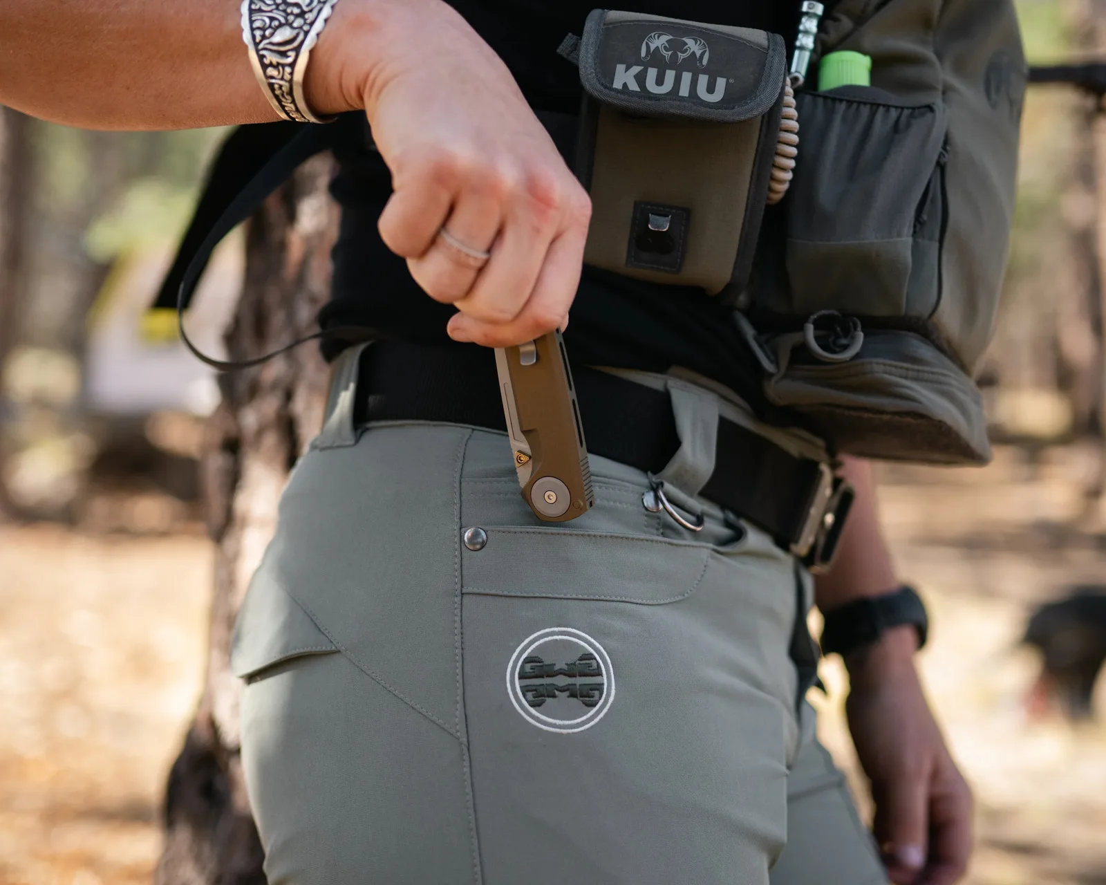 Work Sharp RMX Thumbstud Reverse Tanto pocket carry