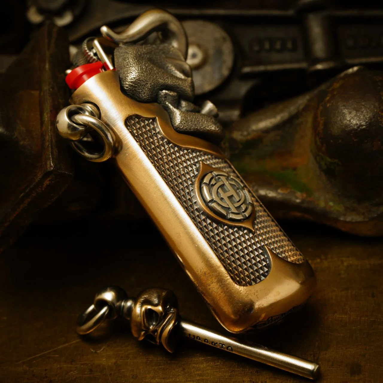 Cpprhd Custom Lighter Hellboy Bic Lighter case 7