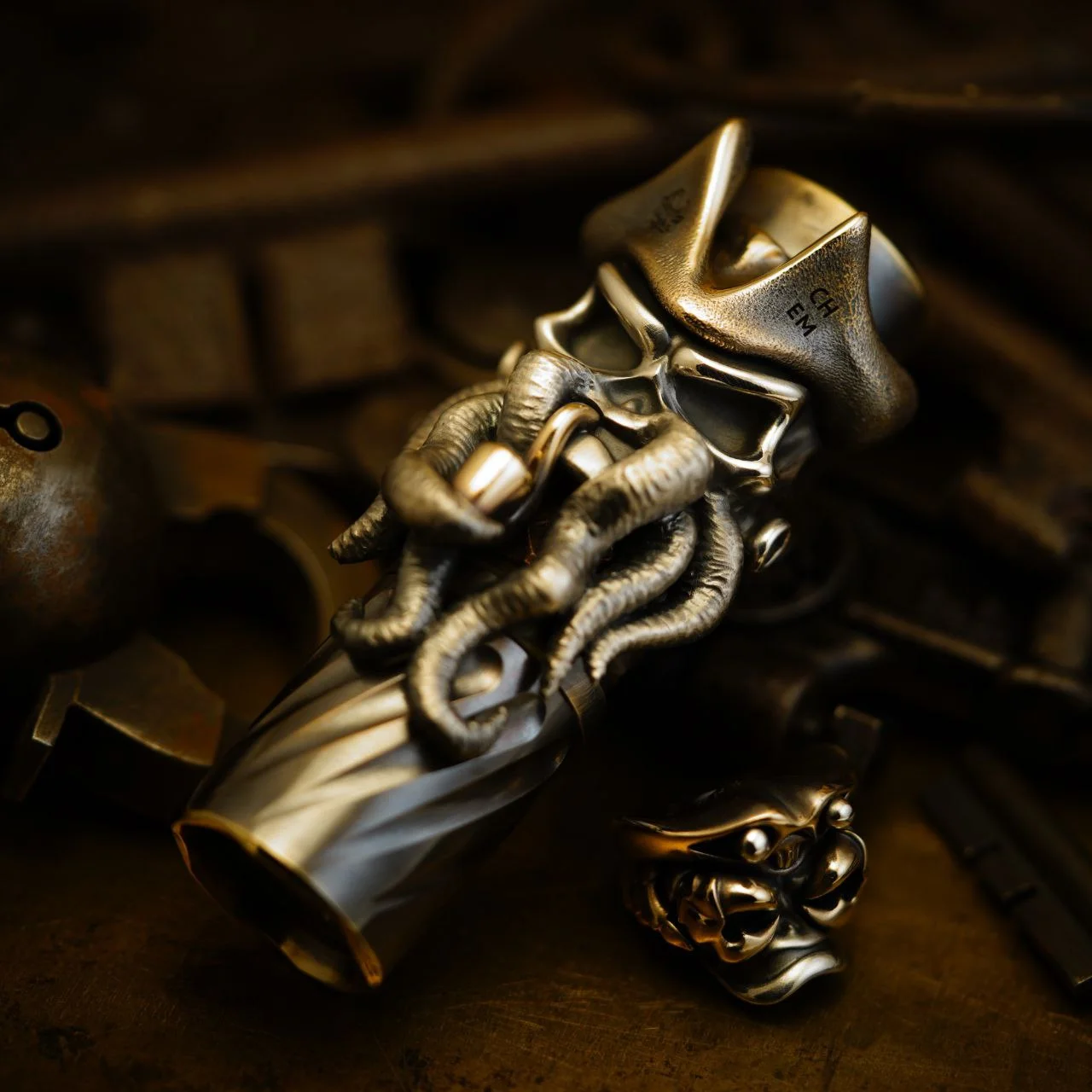 Cpprhd Custom Flashlight Captain Squid For Hanko