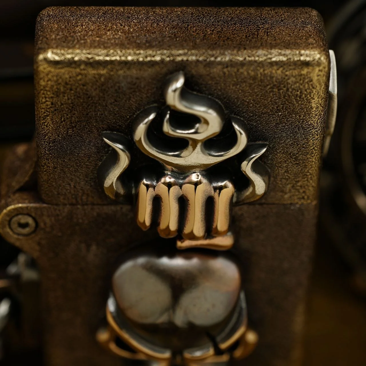 Cpprhd Custom Lighter Skull Fire Logo Limit 3