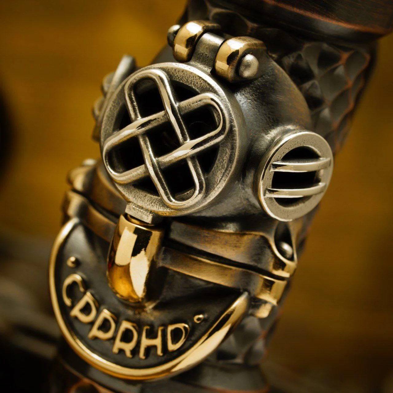 Cpprhd Custom Flashlight Steampunk For Hanko 4