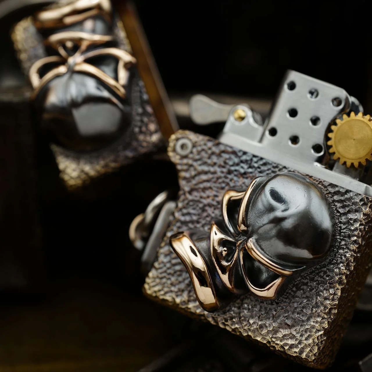 Cpprhd Custom Lighter Big Skull Limit 2