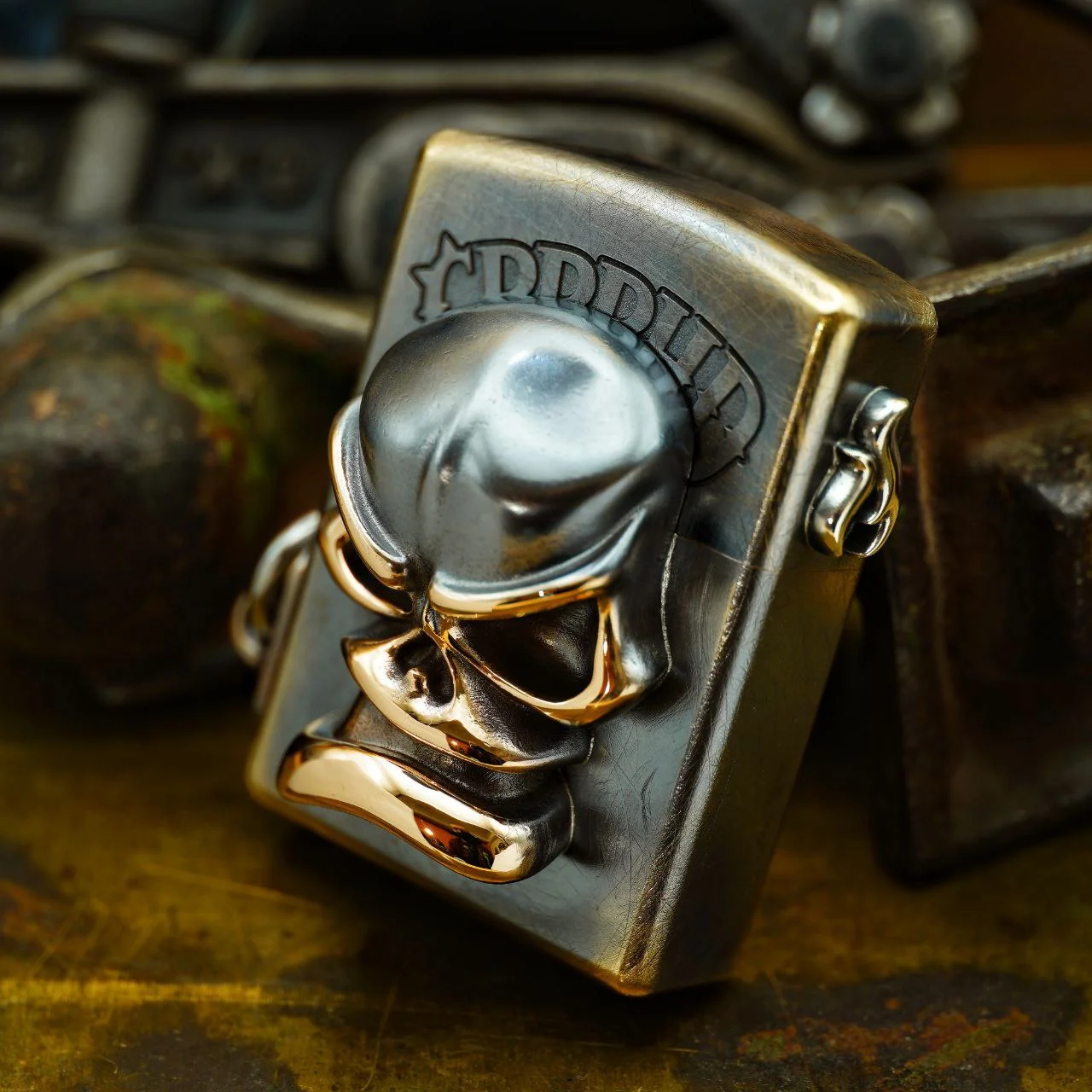 Cpprhd Custom Lighter Super Big Skull Limit 6