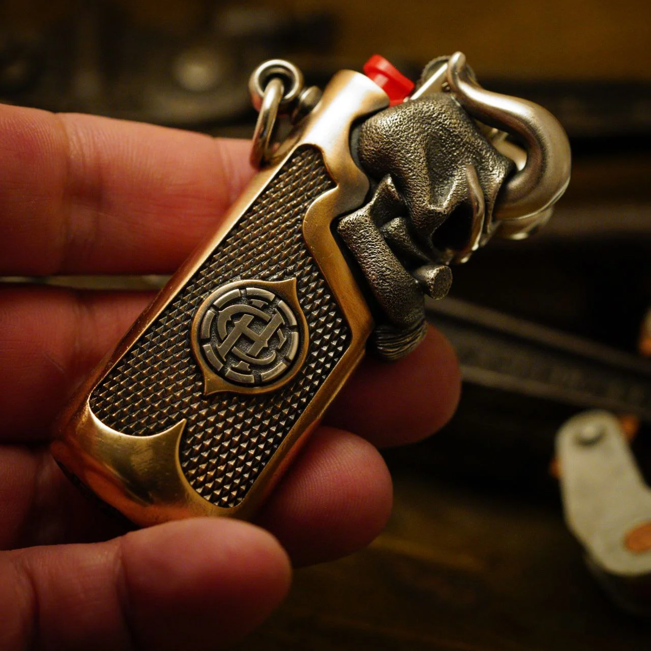Cpprhd Custom Lighter Hellboy Bic Lighter case 4
