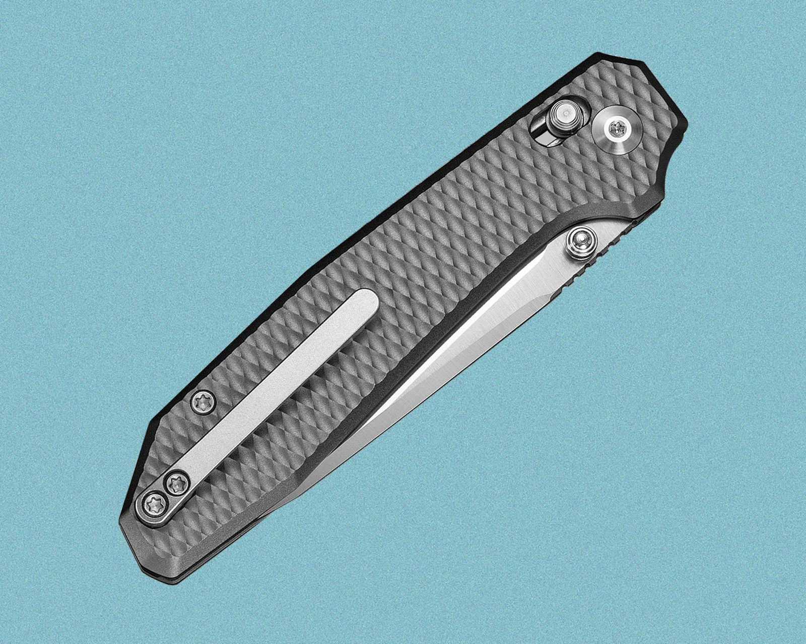 Civivi Elite Tessera handle and blade detail