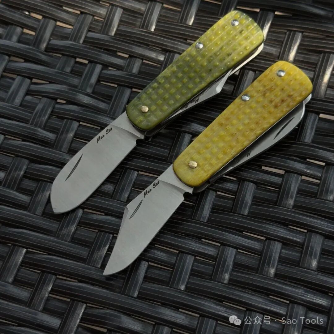 Sao Tools 打造格纹“小象”双刃刀，由一位法国电影摄影师委托定制