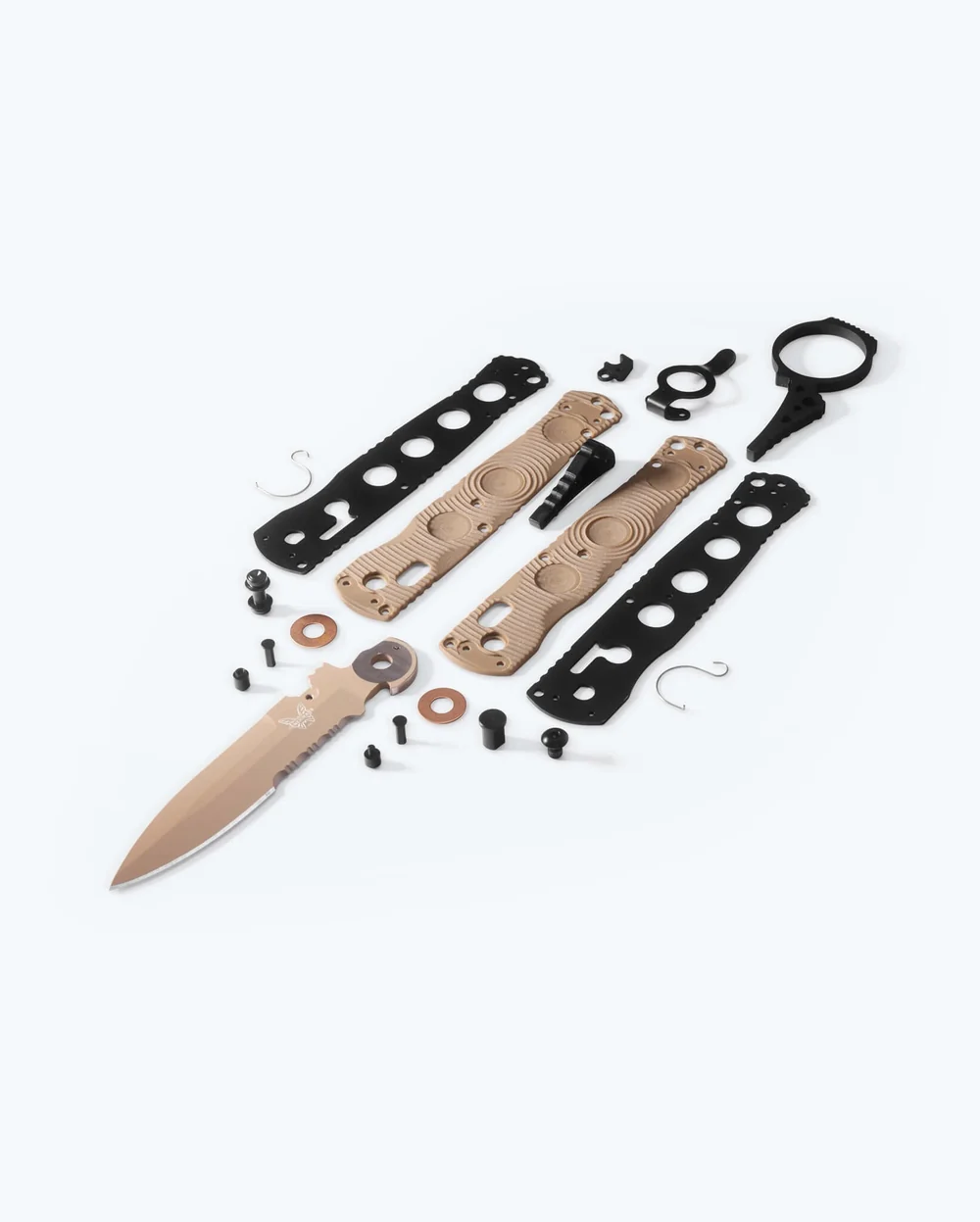 Benchmade Mini SOCP Folder：格斗刀框架内藏 3.76 英寸刀片